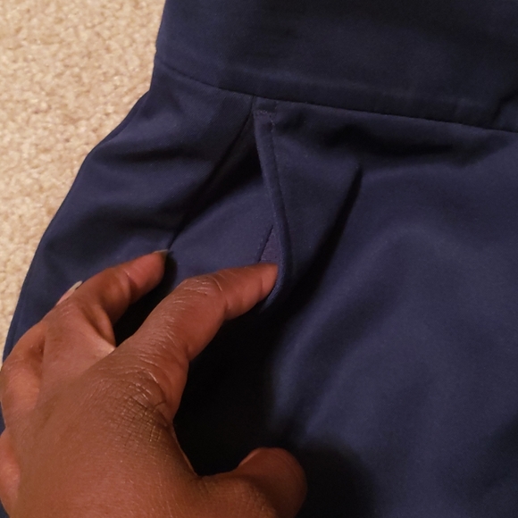 Izod Women's Navy Golf Skirt - Picture 7 of 12